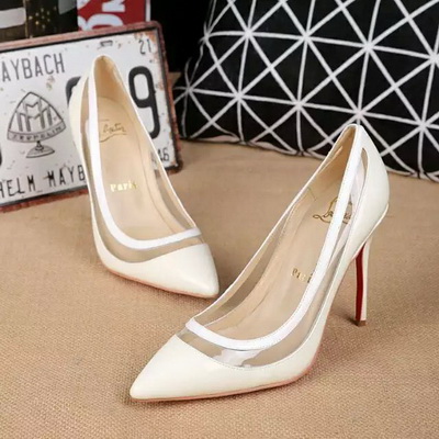 Christian Louboutin Shallow mouth stiletto heel Shoes Women--002